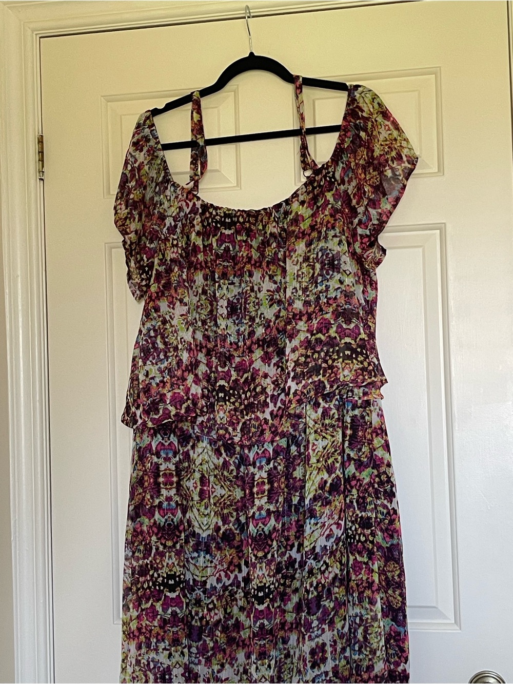 Floral Multi-Color Boho Top